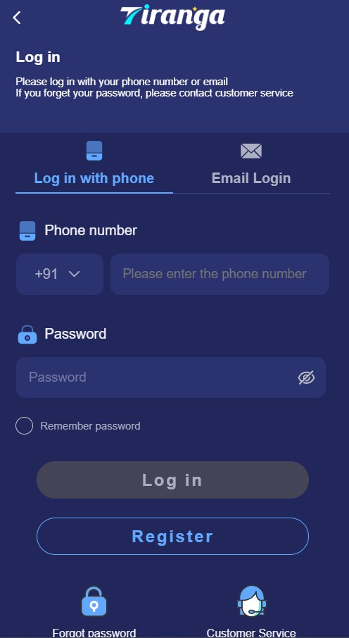 How To Login To Tiranga Lottery
